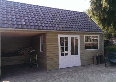 Tuinhuis met overkapping Valkenswaard